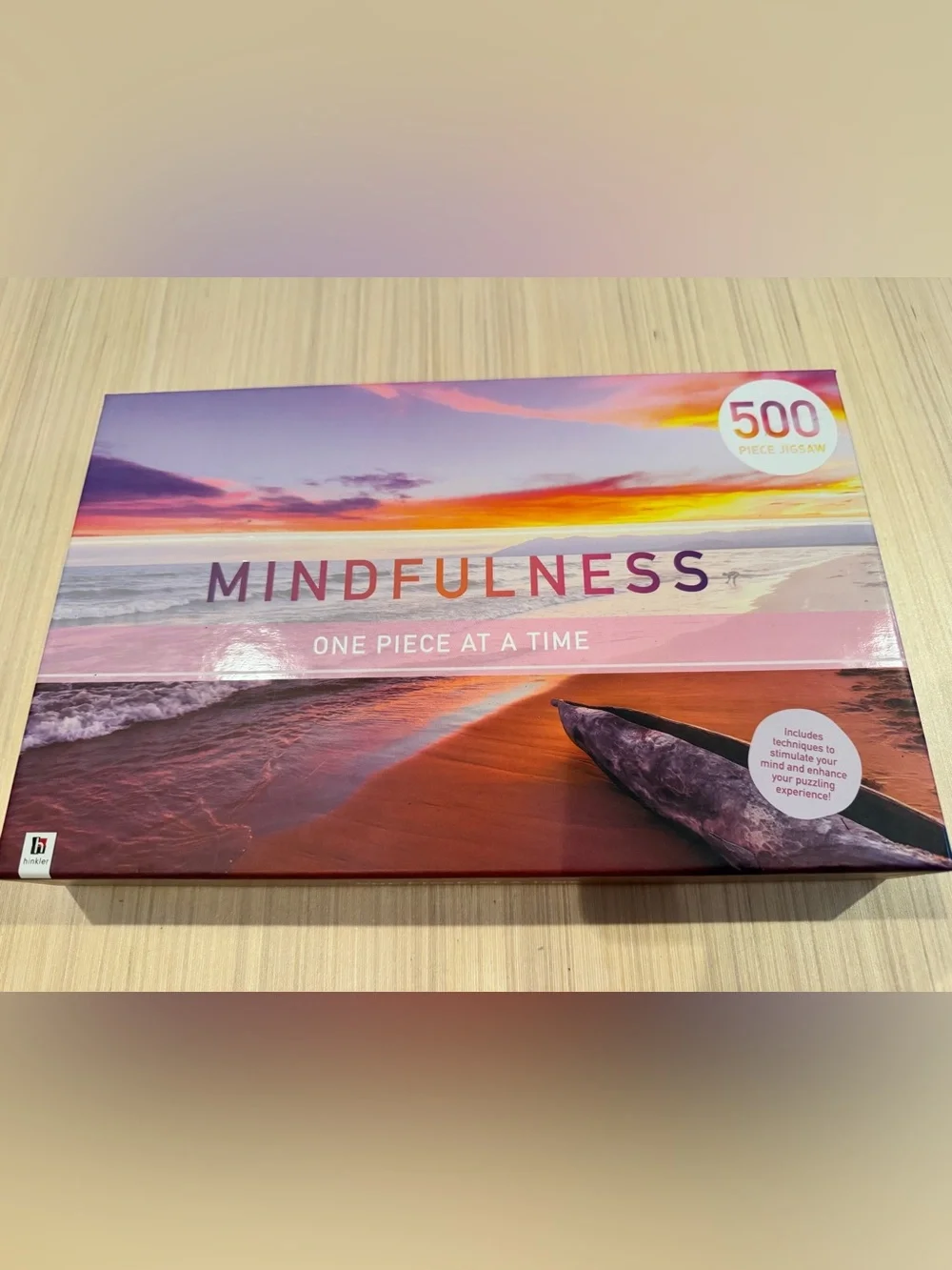 Set of 2 Beautiful and Relaxing Mindfulness 500 Piece Puzzles